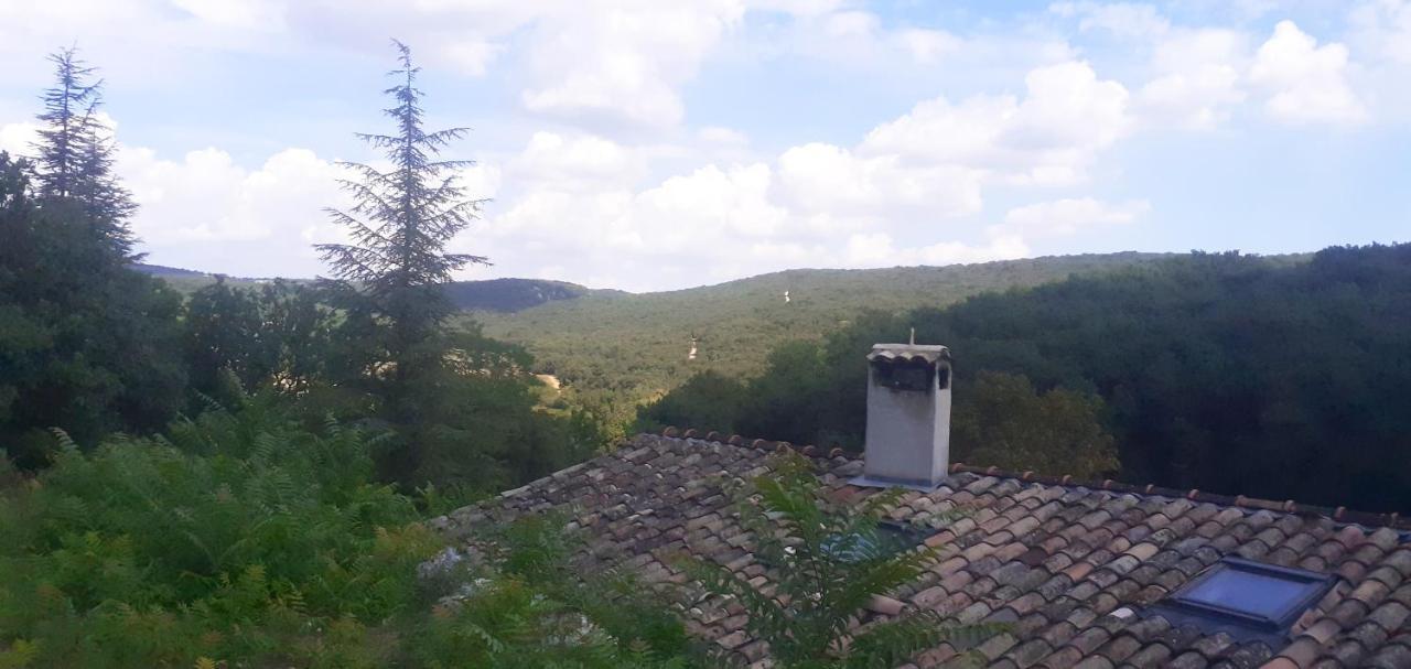 Gites La Ferme Accrochee A La Colline Lagorce  Luaran gambar