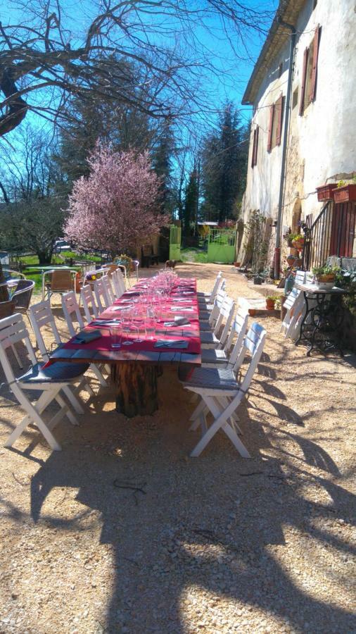 Gites La Ferme Accrochee A La Colline Lagorce  Luaran gambar